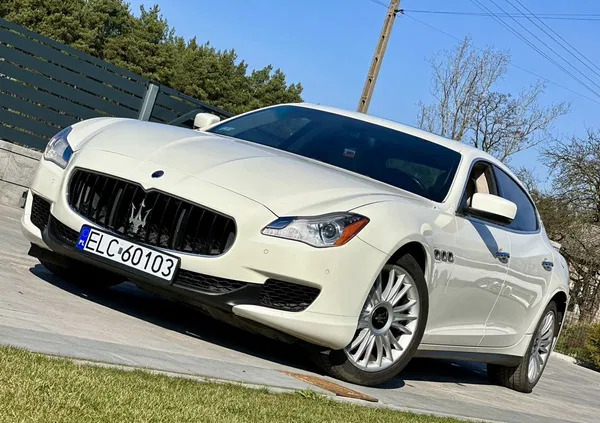 maserati łowicz Maserati Quattroporte cena 143000 przebieg: 52000, rok produkcji 2014 z Łowicz